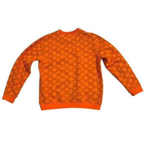 louis vuitton orange pulli